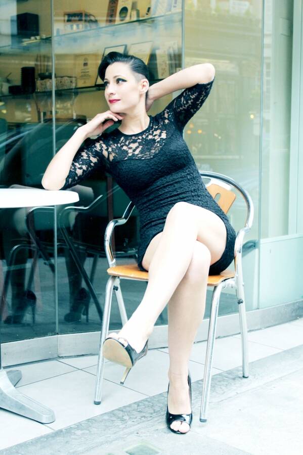 model Oxana fashion modelling photo