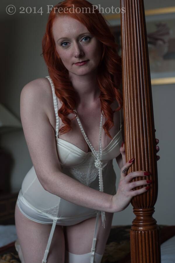 photographer FreedomPhotos lingerie modelling photo taken at Midland Hotel Bradford with @GothicBeauty