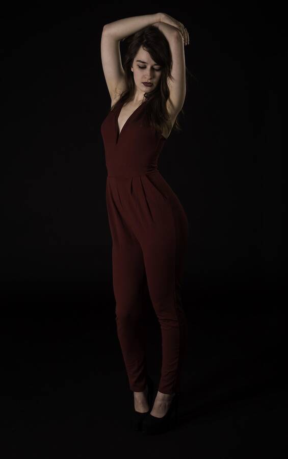 photographer SMPhotographic fashion modelling photo taken at @Dreghorn+Photography+Studio with Belle Eve