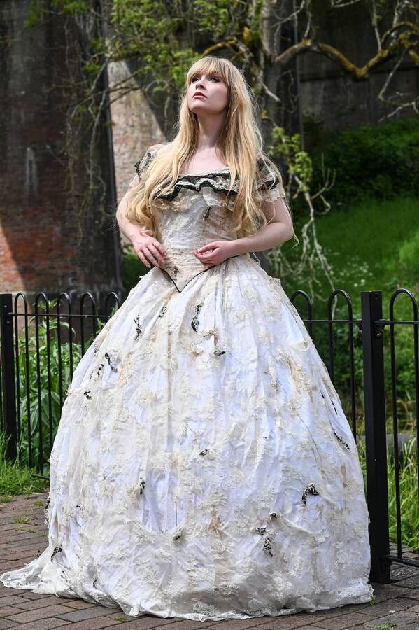 photographer DavidBallard fashion modelling photo taken at Shropshire with Rosie Lea