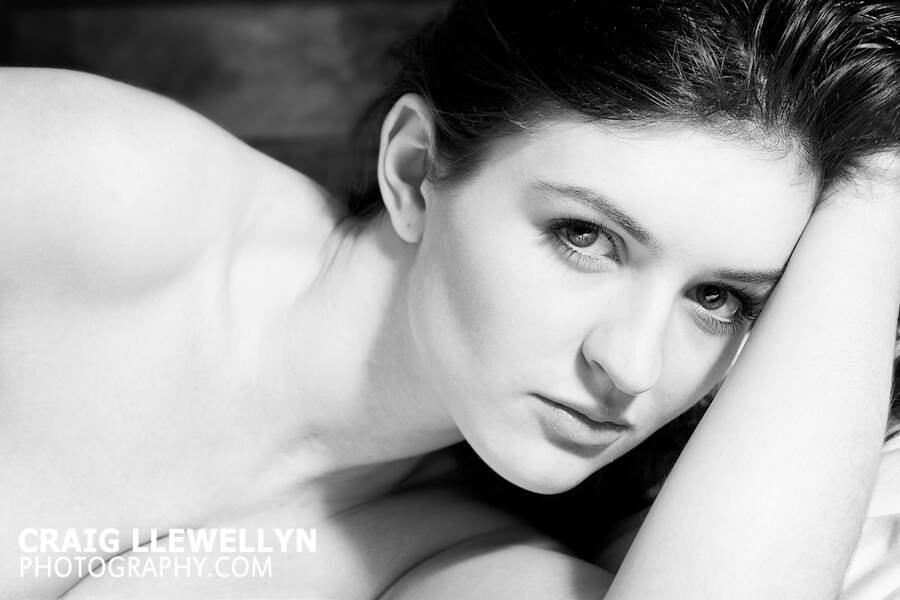photographer CraigLlewellyn headshot modelling photo with @FawnaLatrisch