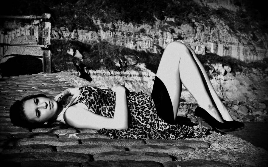 photographer EasyLuckyFree80 fashion modelling photo taken at Rock a Nore, Hastings with @Kat