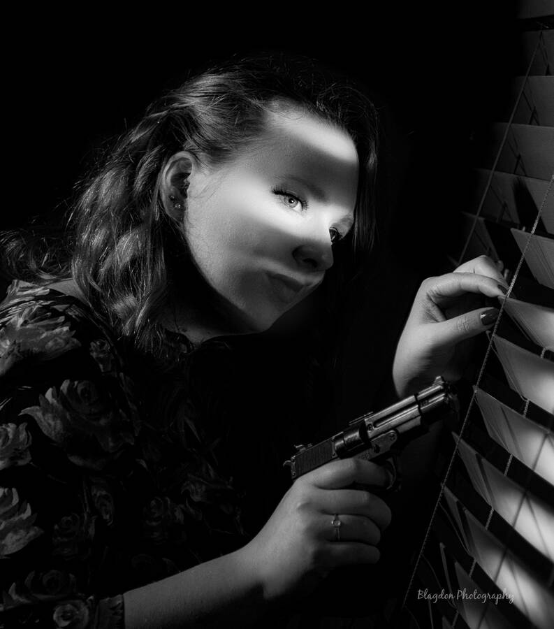photographer Hougoumont film noir modelling photo