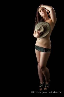model Natasha Lawrie implied nude modelling photo taken at Falkirk taken by Alistair Finlayson