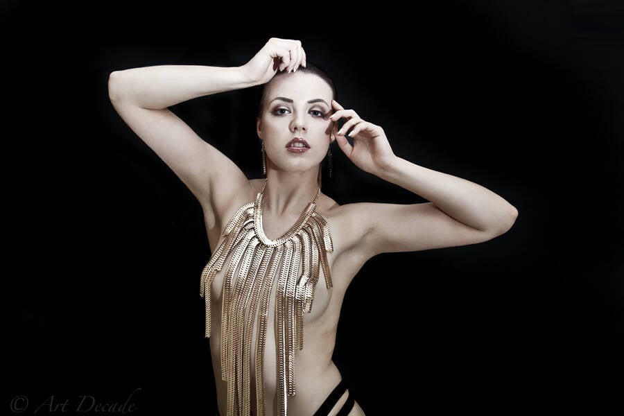model IndrijaKustov fashion modelling photo taken by @Art_Decade