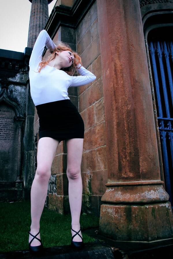 photographer Barry77 alternativefashion modelling photo taken at Glasgow city centre with @DianaBraun