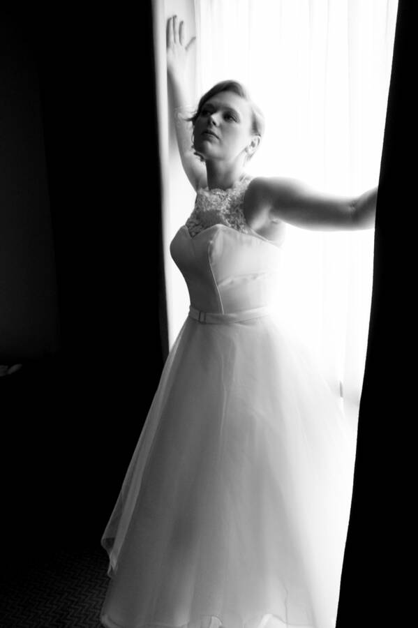 photographer JohnDCuthbert theme modelling photo taken at Glasgow. wedding shoot.