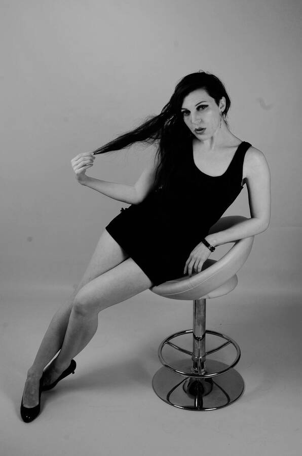 photographer Dioptrix Photography 1 little black dress  modelling photo