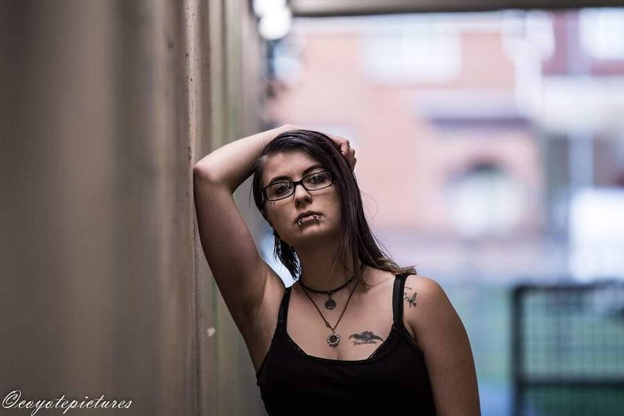 model RaynaSM lifestyle modelling photo taken at Portsmouth taken by Coyotepictures