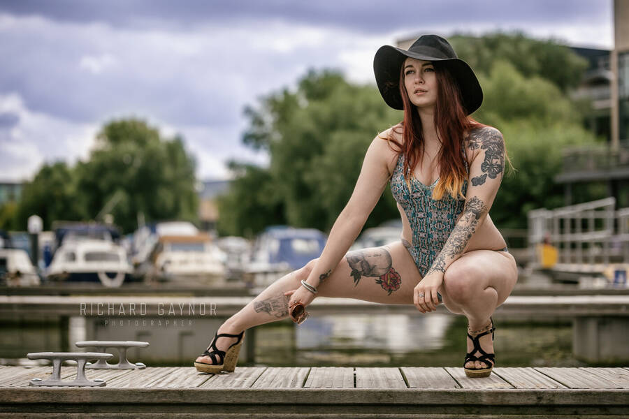 photographer richgaynor fashion modelling photo with The tattooed princess